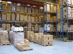 picture of boxes in wharehouse